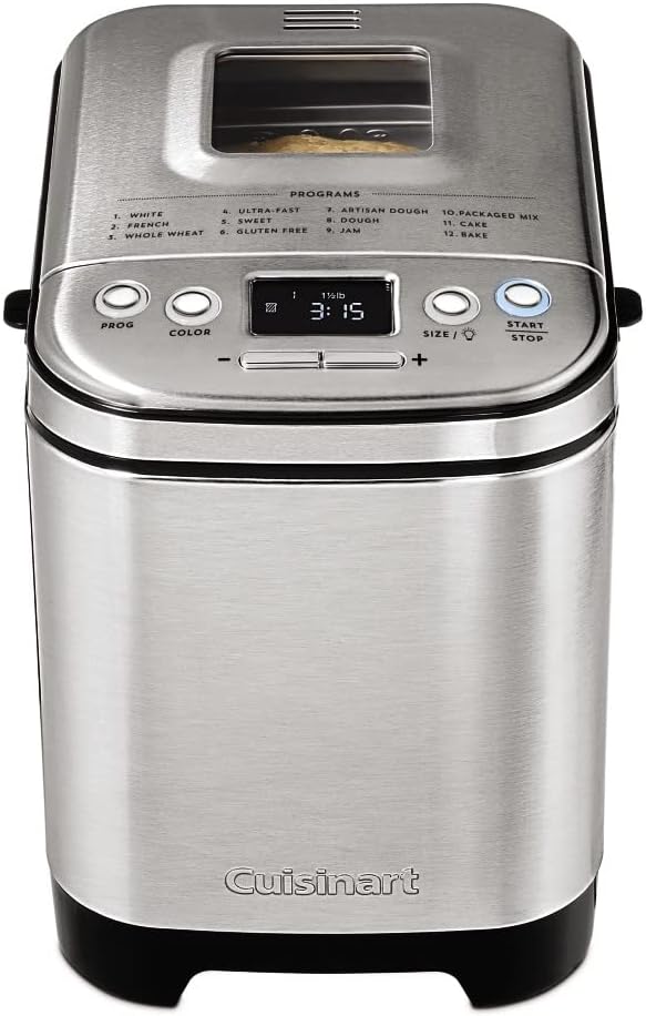 2026 Bread Maker Machine, Compact and Automatic, Up to 2lb Loaves