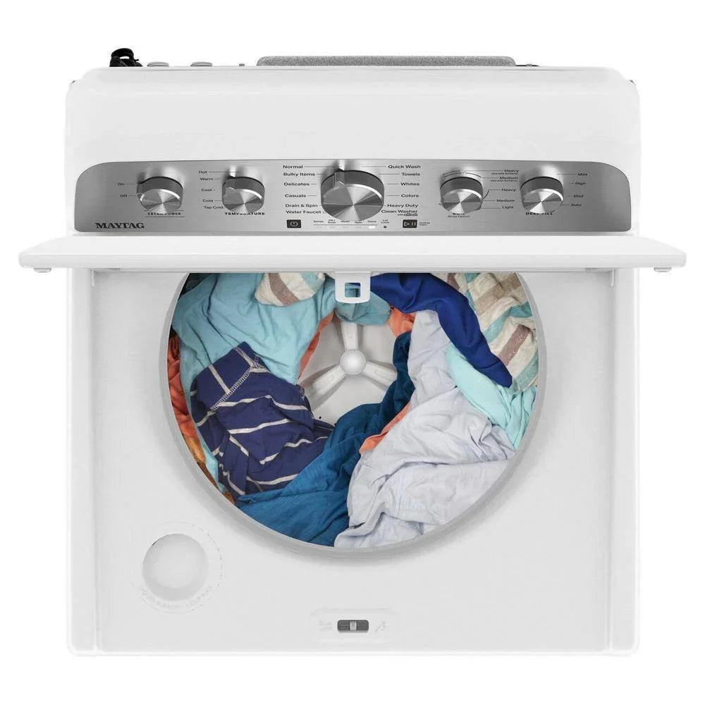 2026 NewMaytag Top-Loading Washing Machine with 4.8 Cubic Foot Capacity and Extra Power Boost, White – MVW5430MW
