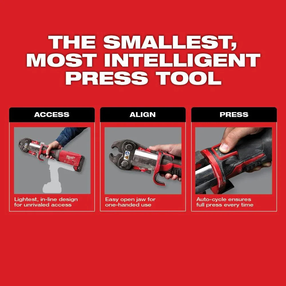 2026 NewMilwaukee M18 FORCE LOGIC crimping tool with ONE-KEY and 1/2