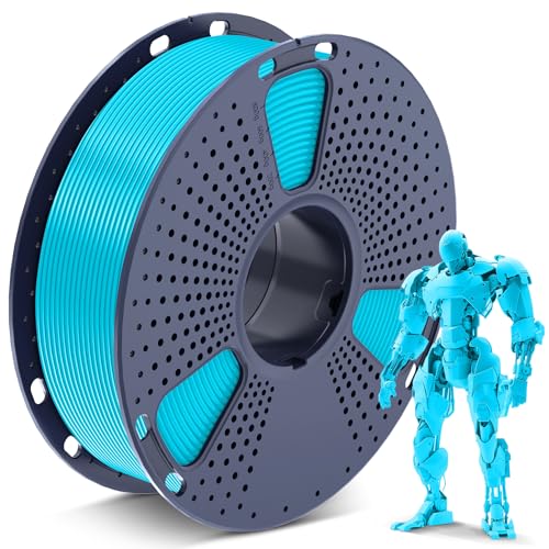 2026 SUNLU 4kg PLA 3D Printer Filament Bundle, Neatly Wound PLA Filament 1.75mm ±0.02mm, Individually Vacuum Packed, 4kg in Total, 1kg per Spool, 4 Pack, 4000g, 4Black