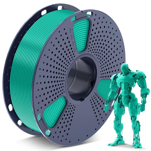 2026 SUNLU 4kg PLA 3D Printer Filament Bundle, Neatly Wound PLA Filament 1.75mm ±0.02mm, Individually Vacuum Packed, 4kg in Total, 1kg per Spool, 4 Pack, 4000g, 4Black