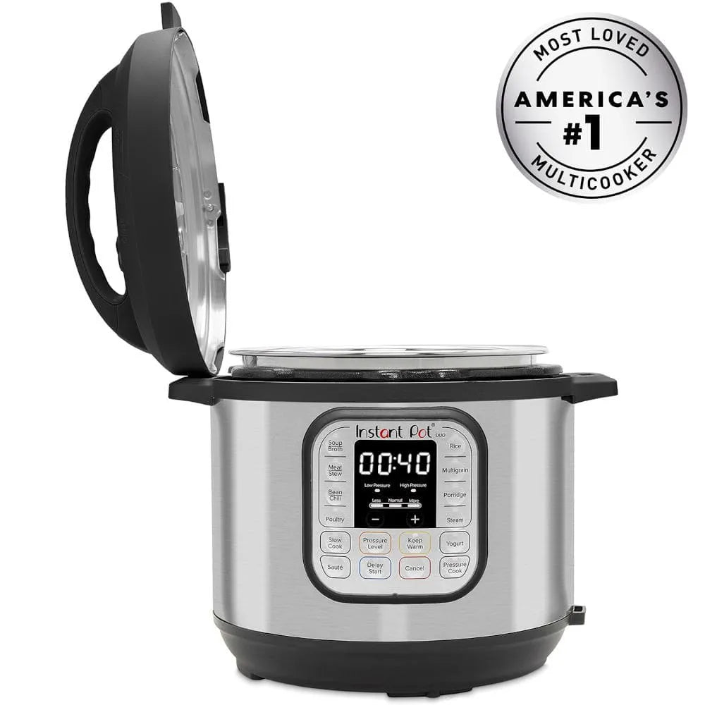 2026 8 qt. Stainless Steel Duo Electric Pressure Cooker
