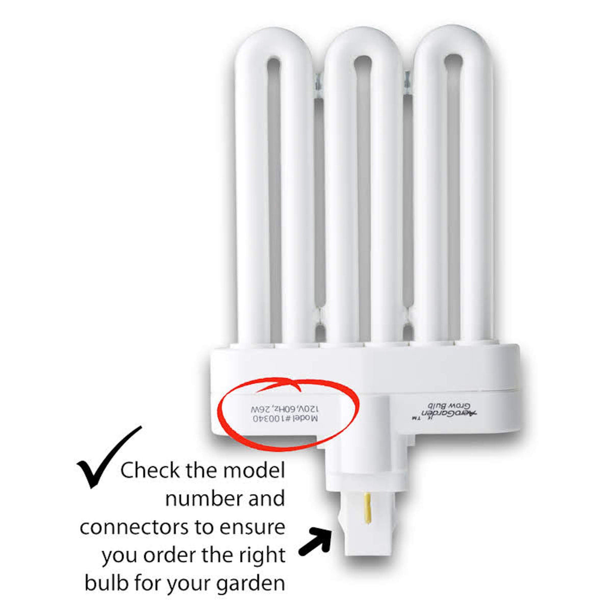 2026 AeroGarden Fluorescent Grow Light Bulb, 2-pack