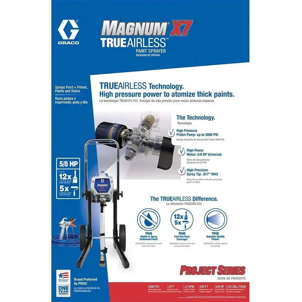 2026 NewGraco 262805 Magnum X7 Paint Sprayer