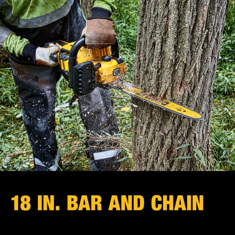 2026 DW 60V MAX Chainsaw 18" Brushless Cordless Kit DCCS672X1 from DW