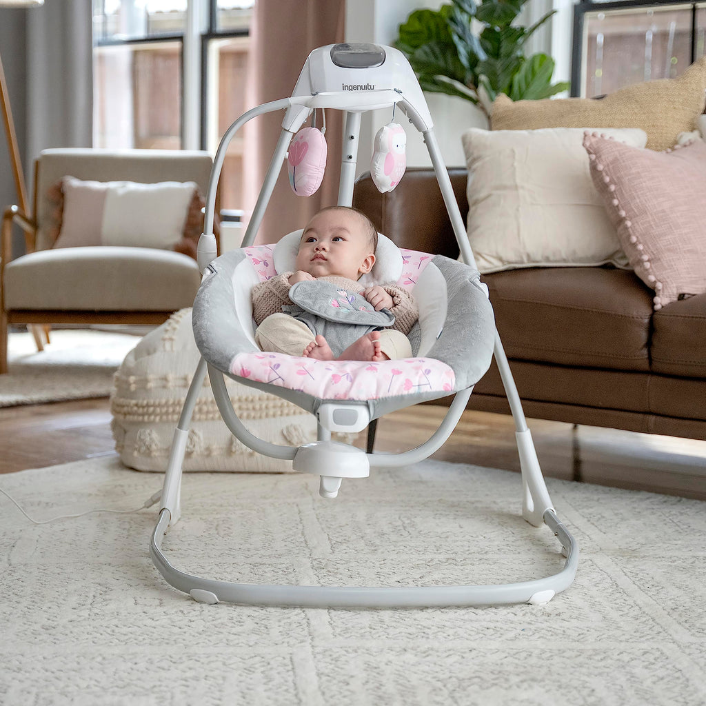 2026 Ingenuity SimpleComfort Cradling Swing Plug