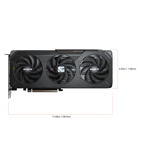 2026 GIGABYTE Radeon RX 9060 XT Gaming OC 16G Graphics Card, PCIe 5.0, 16GB GDDR6, GV-R9060XTGAMING OC-16GD Video Card
