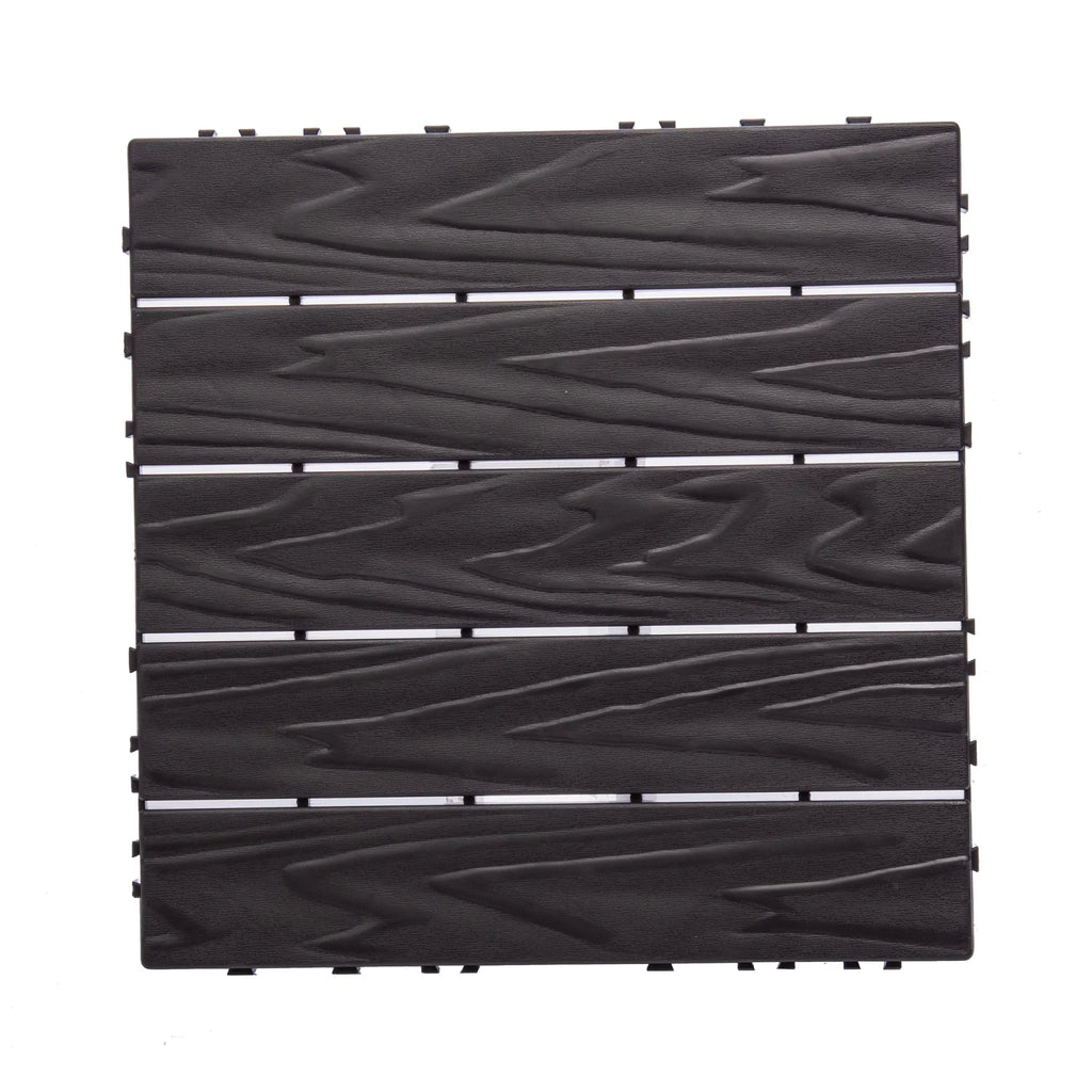 2026 New76-Pack Plastic Interlocking Deck Tiles - 68.80 Sq.Ft Outdoor Plastic Flooring Super Durable & Waterproof All-Weather Indoor/Outdoor