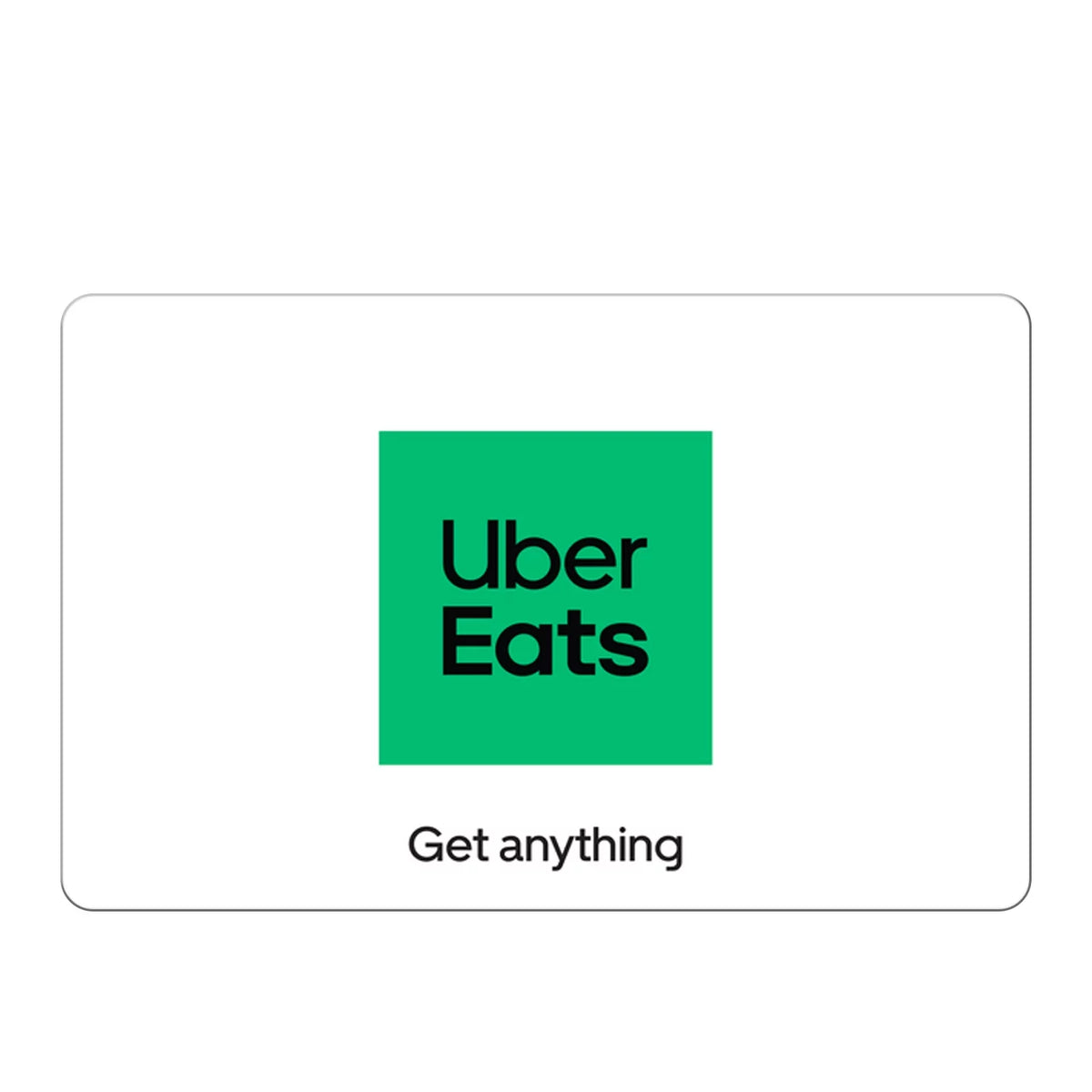 2026 Uber Eats $50 eGift Card