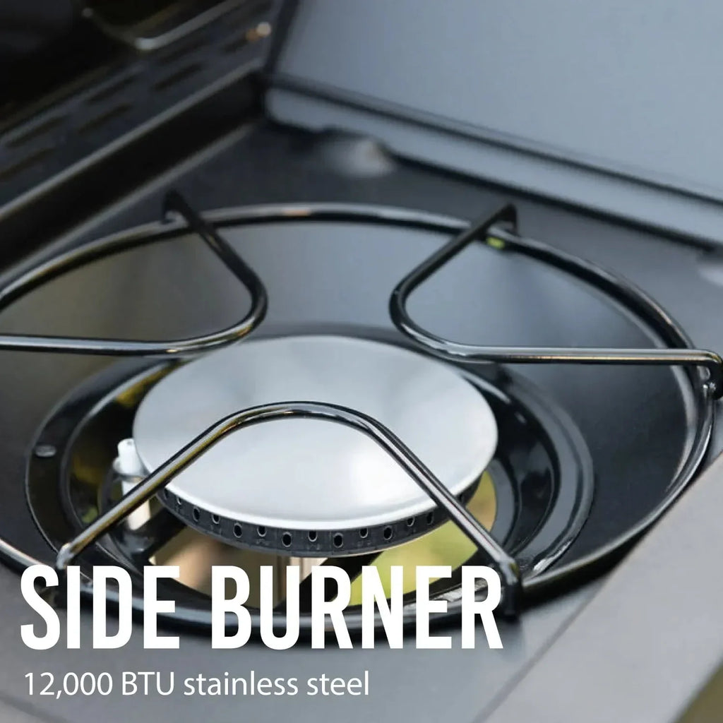 2026 5-Burner Propane Gas Grill with Side Burner