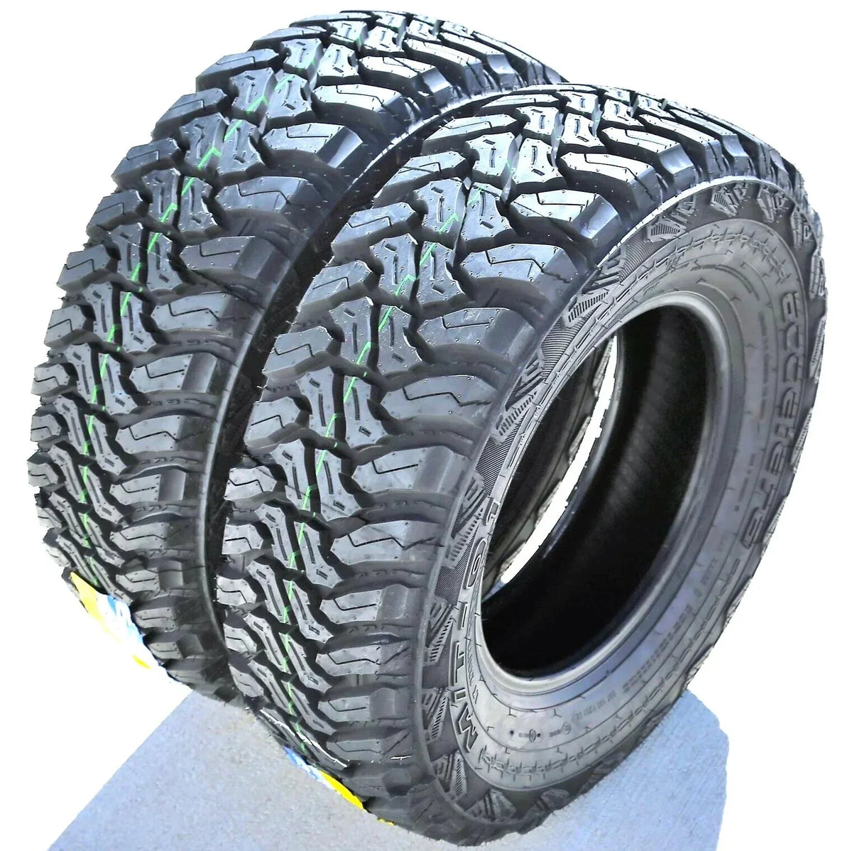 2026 Pair of 2 (TWO) M/T-01 LT 235/75R15 Load C 6 Ply MT Mud Tires