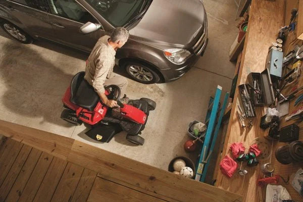 2026 NewTroy-Bilt TB30 382 cm³ ride-on lawnmower with 6 gears, fully refurbished, compact design, adjustable height