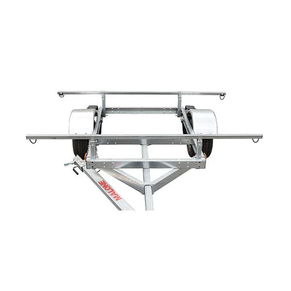 2026 LowMax 2 Kayak Trailer Package, 600 lb Capacity, Galvanized Steel, LED Lights, 70 MPH Rated Tires