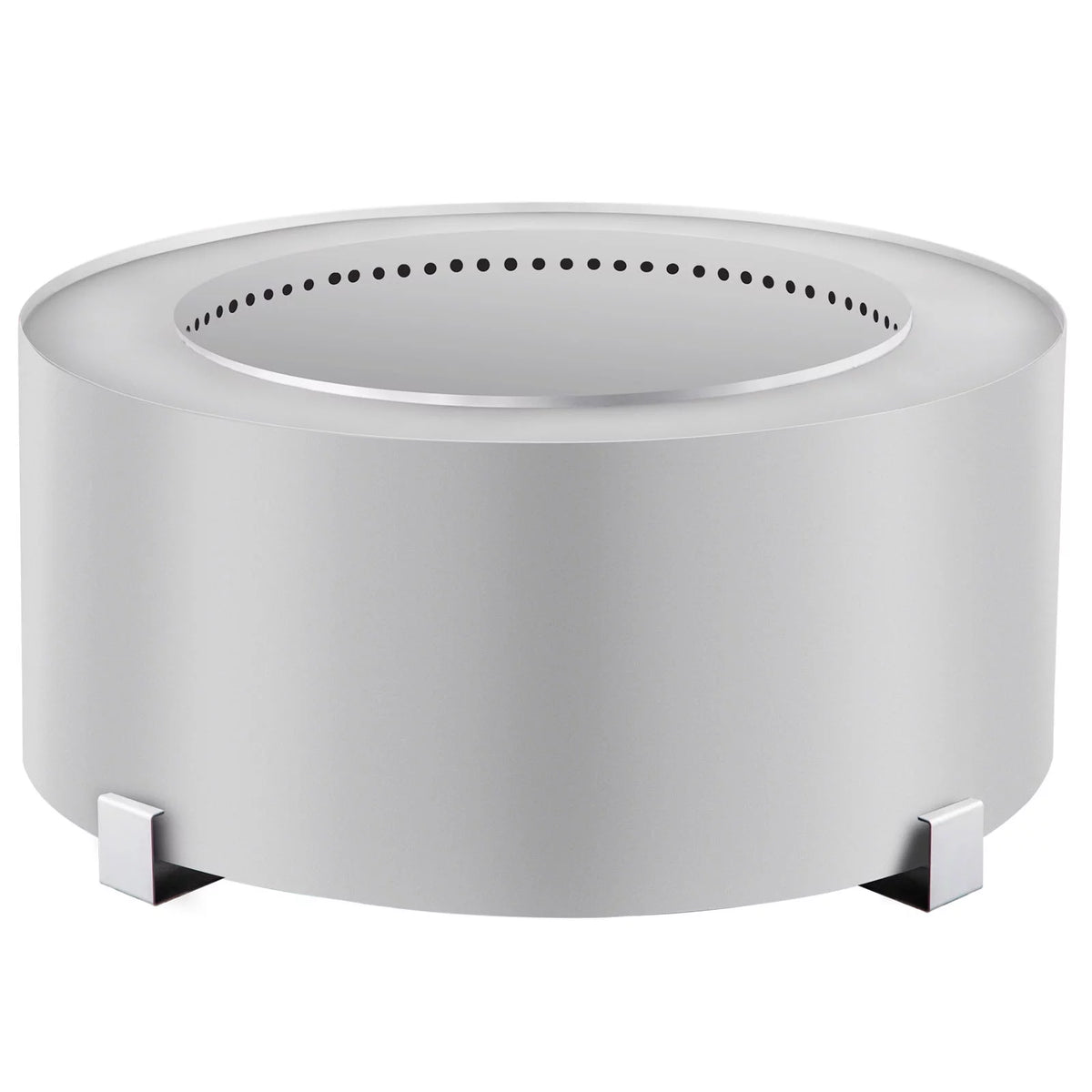 2026 Smokeless Fire Pit, Stainless Steel Stove Bonfire, 27.6 inch Diameter Wood Burning Fire Pit