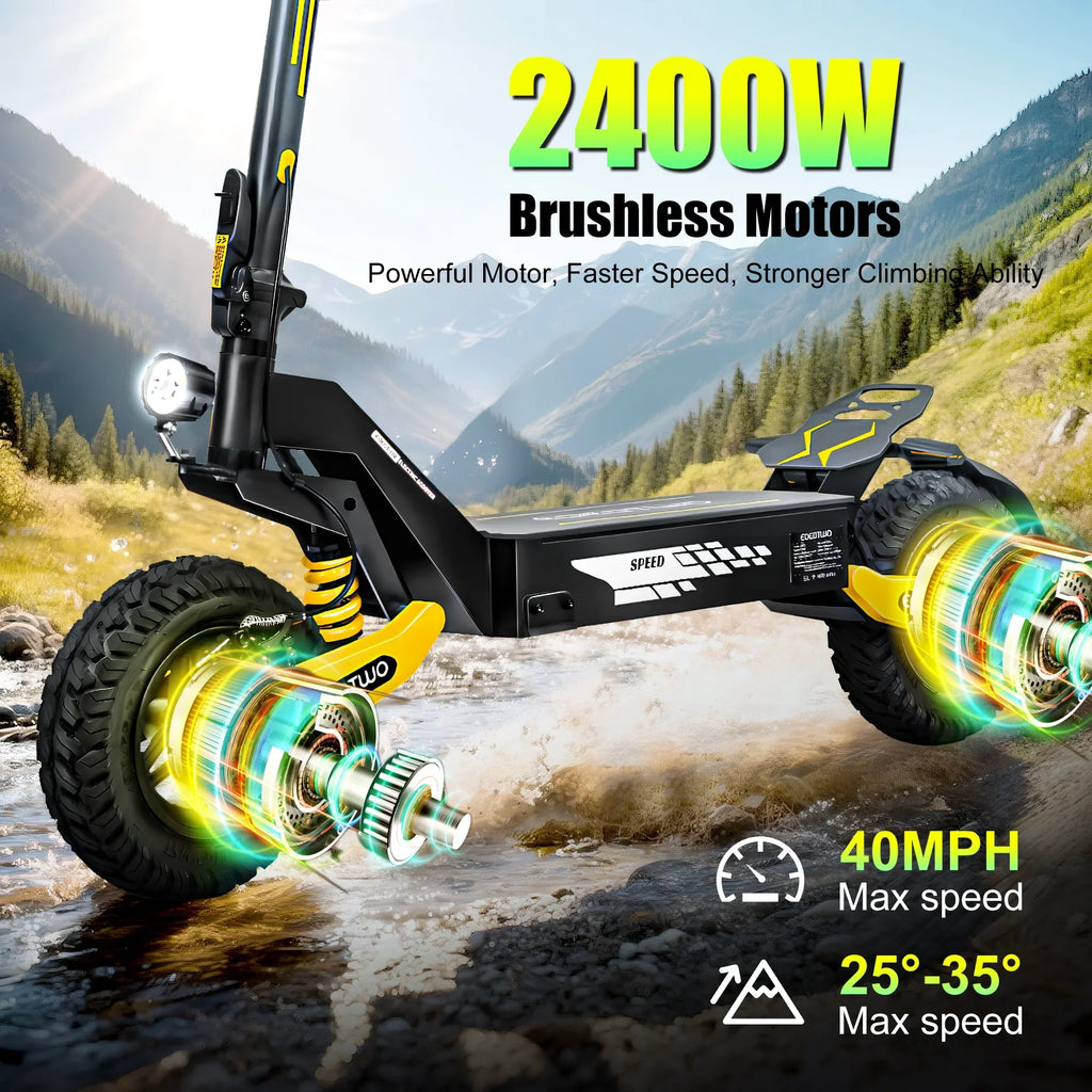 2026 NewOff Road Electric Scooter for Adults, 1200W Motor Fast E Scooter, Up to 28MPH Top Speed & 20Miles Long Range, 11" Off-Road Tires, 330lbs MAX Load, Foldable