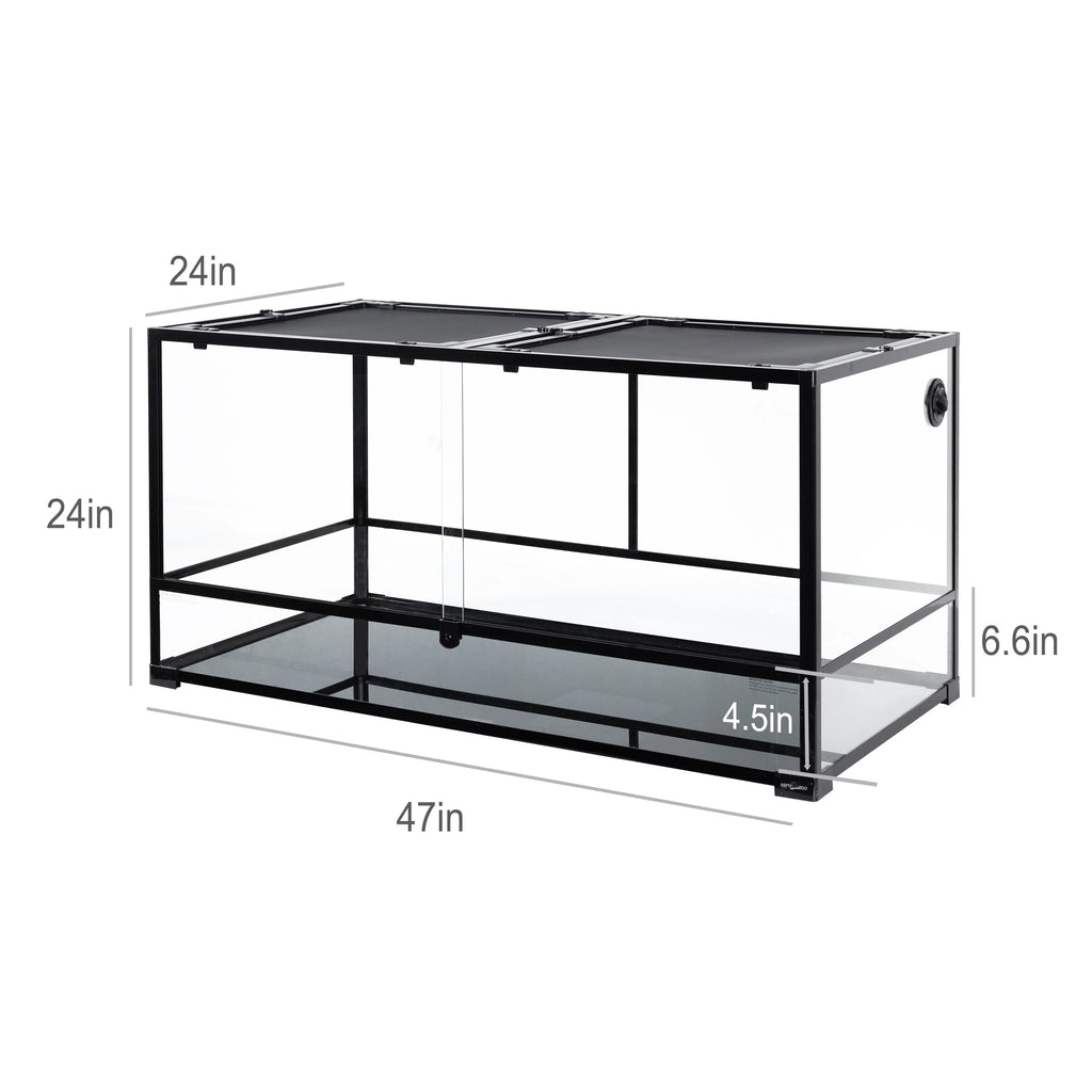 2026 NewREPTIZOO 120-Gallon Extra Large Reptile Terrarium