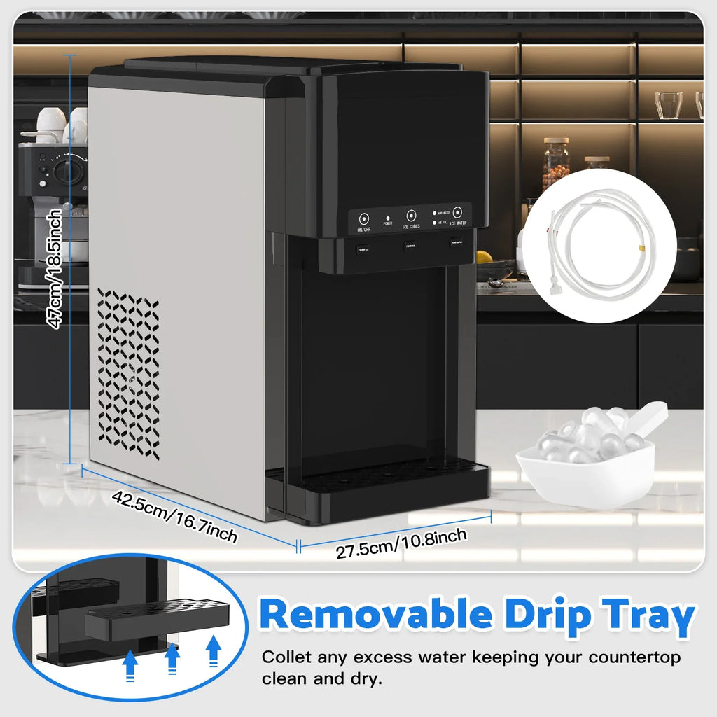 2026 3-in-1 Ice Maker with Cold Water Dispenser