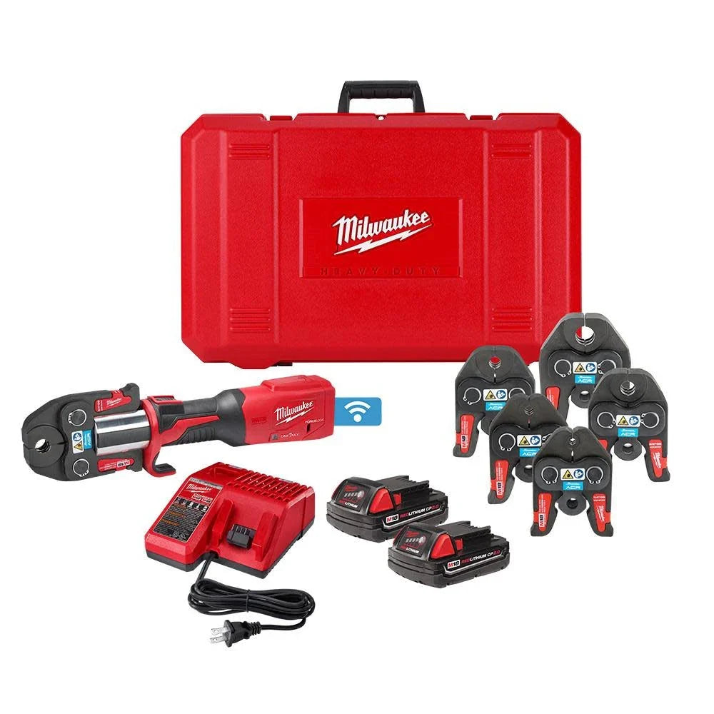 2026 NewMilwaukee M18 FORCE LOGIC crimping tool with ONE-KEY and 1/2