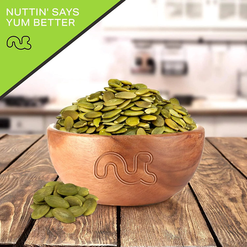 2026 Roasted & Unsalted Pumpkin Seeds, Pepitas, No Shell (3 lbs) by Nut Cravings