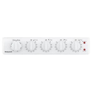 2026 New20-inch electric oven with 4 cooking zones, freestanding, in white