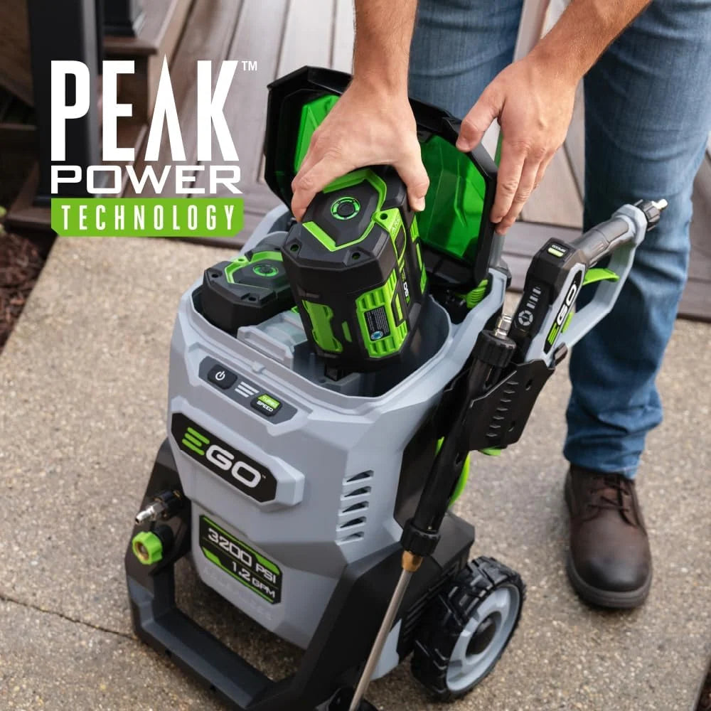 2026 Electric Pressure Washer 3200 PSI Power Washer Battery and Charger Not Included - HPW3200