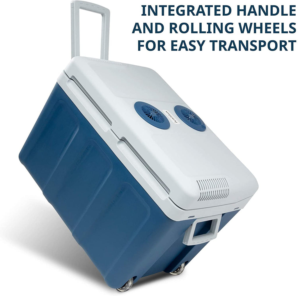 2026 Ivation Electric Portable 45 L Cooler & Warmer W/ Wheels & Handle, for Travels
