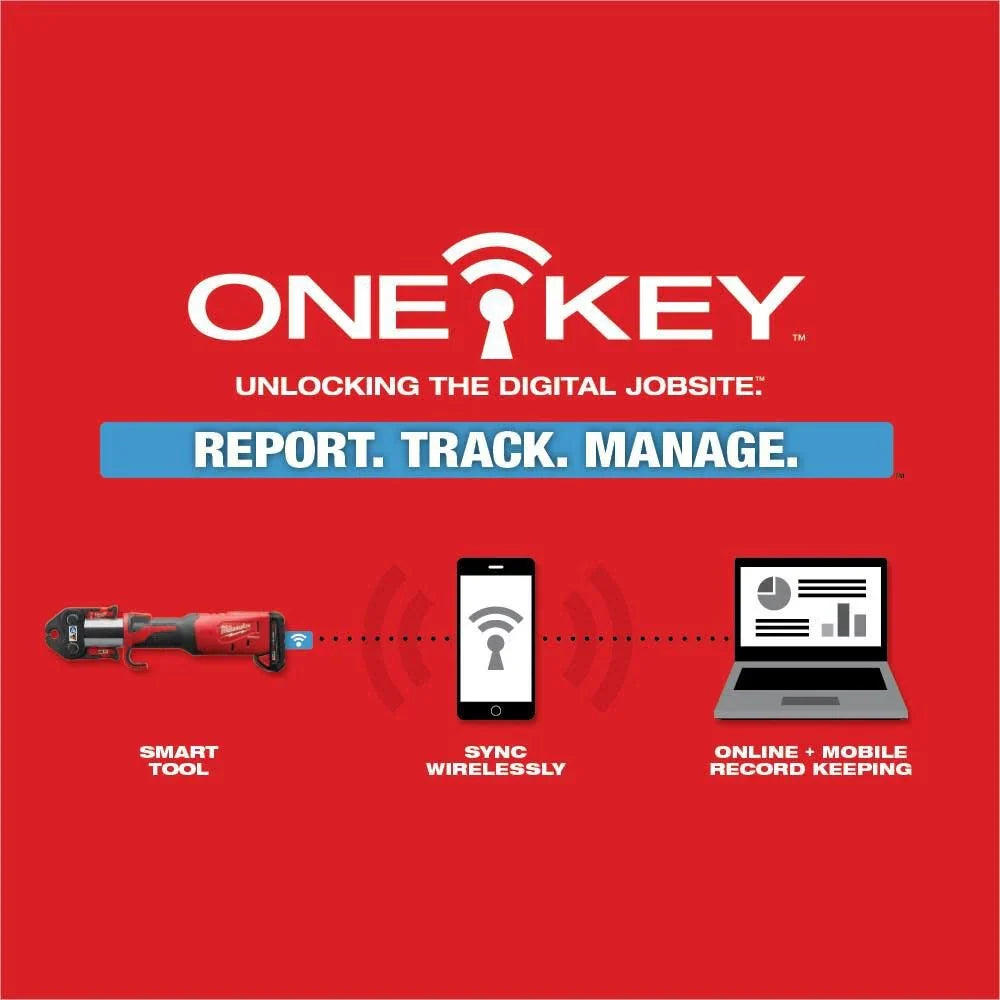 2026 NewMilwaukee M18 FORCE LOGIC crimping tool with ONE-KEY and 1/2