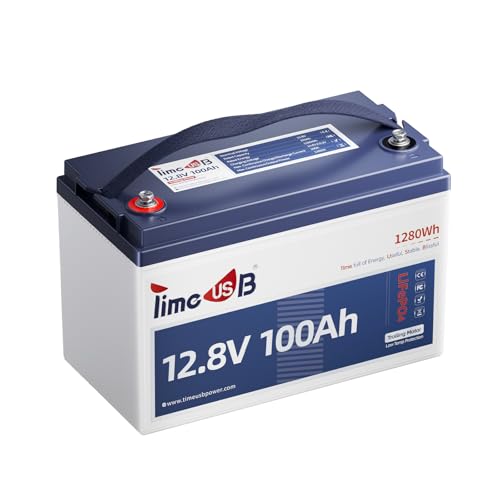2026 12V 100Ah TM LiFePO4 Marine Battery with Low-Temp Protection, 100A BMS, 15000+ Cycles – Lithium Iron Phosphate Battery for Trolling Motors, Yacht, Boats, RVs, Camping and Off-Grid Power 1 Pack