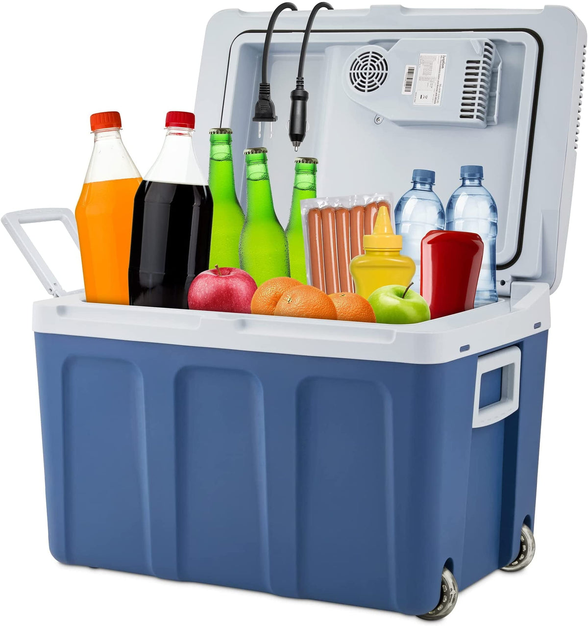 2026 Ivation Electric Portable 45 L Cooler & Warmer W/ Wheels & Handle, for Travels