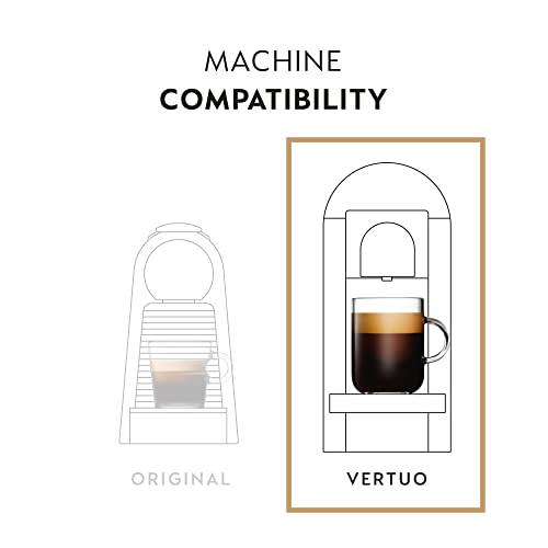 2026 Nespresso Capsules Vertuo, Double Espresso Dolce, 30-Count Espresso Pods, Brews 2.7 oz.