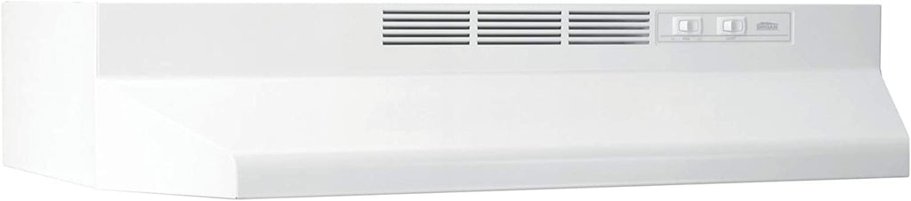 2026 Broan-NuTone 413001 Non-Ducted Ductless Range Hood with Lights Exhaust Fan for Under Cabinet, 30-Inch