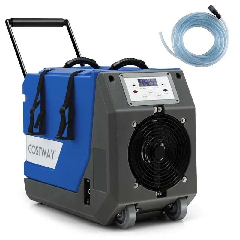 2026 180 PPD Portable Commercial Dehumidifier for Basement, Industrial Dehumidifier with Pump & 24.6ft Drain Hose