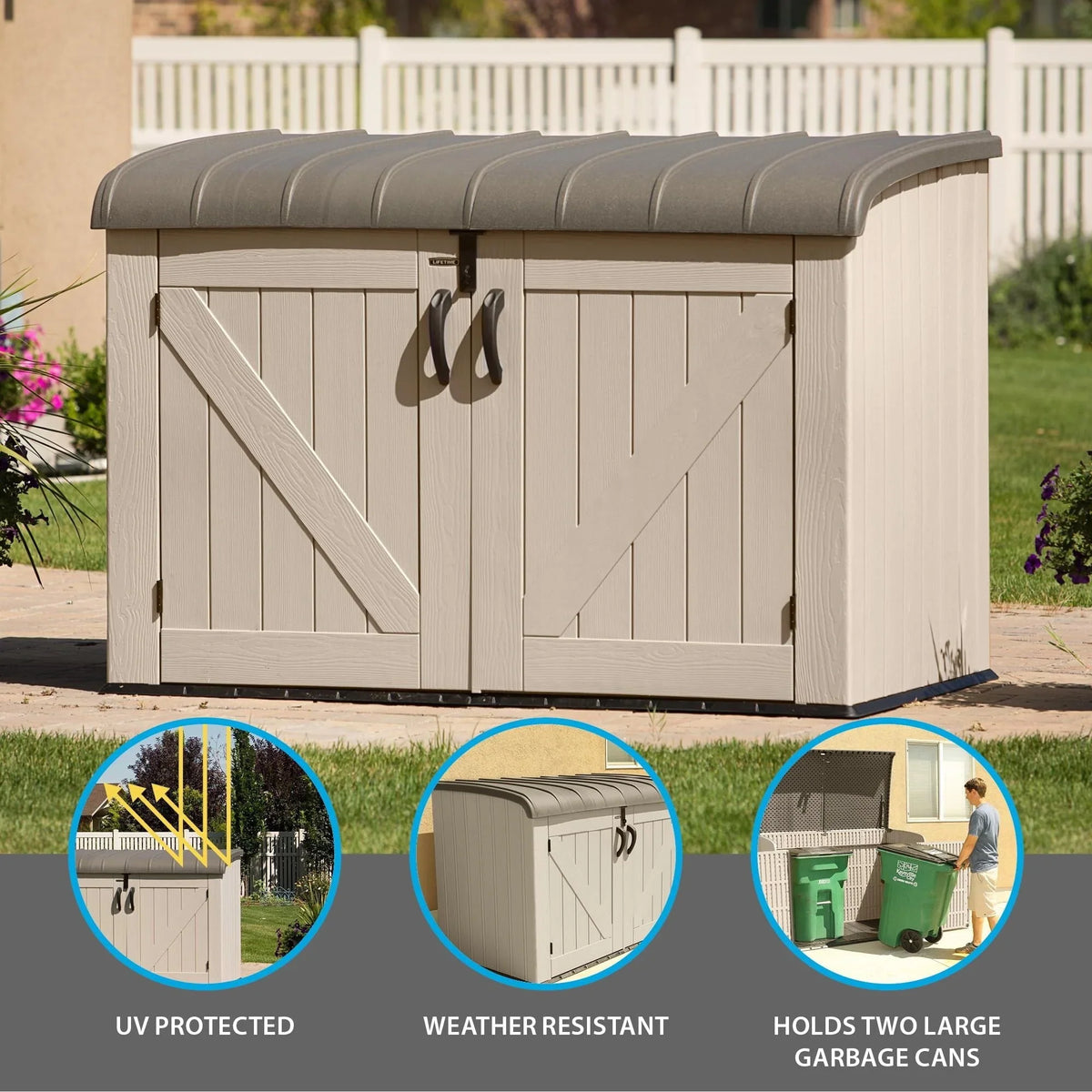 2026 Horizontal Storage Shed (75 cubic feet), 60170