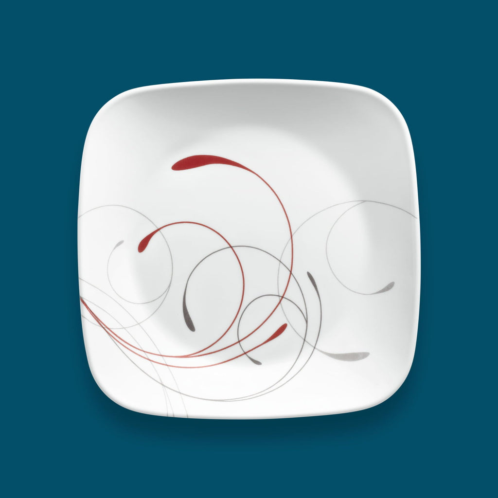 2026 Corelle Splendor, Square, 12 Piece, Dinnerware Set