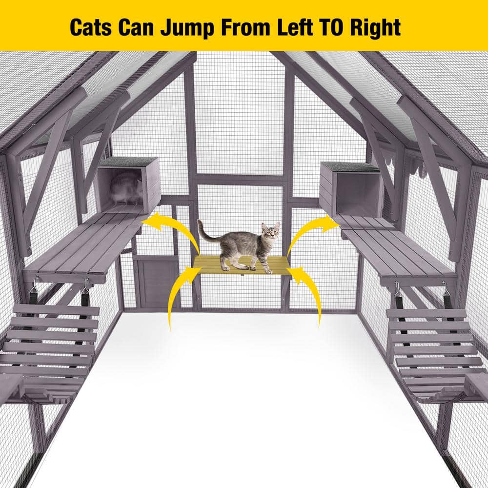 2026 Outdoor Cat Run: Large Cat Enclosure