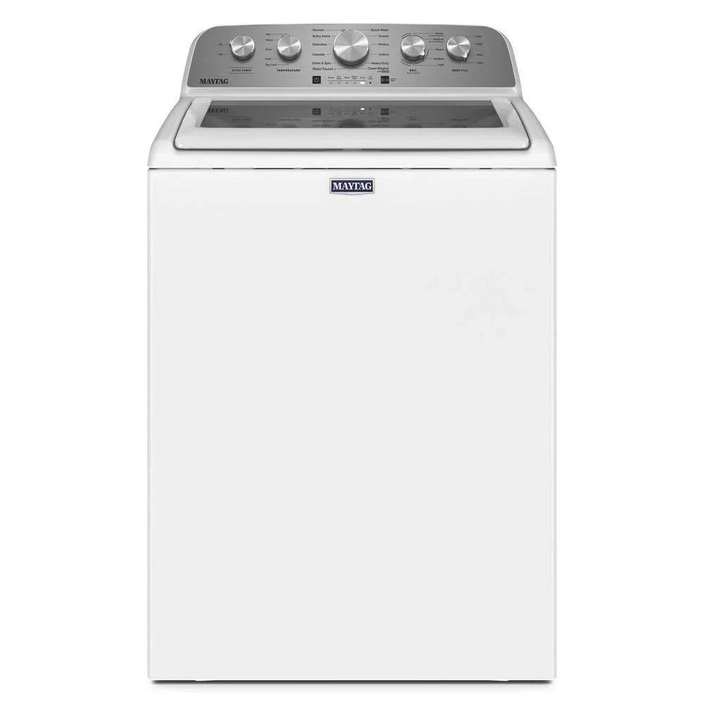2026 NewMaytag Top-Loading Washing Machine with 4.8 Cubic Foot Capacity and Extra Power Boost, White – MVW5430MW