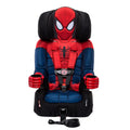 2026 Spider-Man 2-in-1 Forward-Facing Booster Car Seat LATCH | 5-Point Harness Booster 22-65lbs converts to Belt-Positioning Booster 40-100lbs | Adjustable