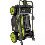 2026 New2025 40V Brushless 20-inch Self-Propelled Hand Lawn Mower, Grass Trimmer and Leaf Blower with (2) Batteries and (2) Chargers