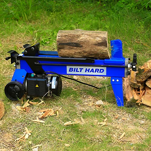 2026 6.5 Ton Electric Log Splitter - 15Amp Hydraulic Ram, Horizontal Firewood Splitter