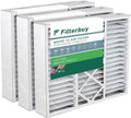 2026 Filterbuy 20x25x5 MERV 13 Pleated HVAC AC Furnace Air Filters for FC100A1037, Lennox X6673, Carrier, and More (3-Pack)
