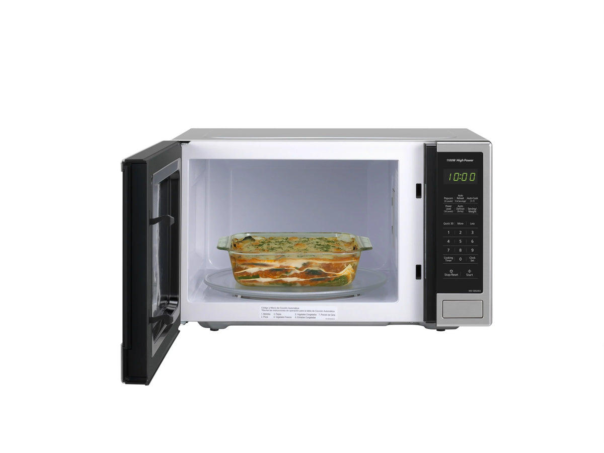 2026 1.3 Cu. Ft. 1100W Countertop Stainless Steel Microwave Oven with Genius Sensor
