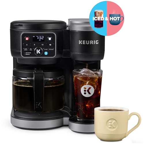 2026 K-Duo Hot & Iced Single Serve & Carafe Coffee Maker, MultiStream Technology, 72oz Reservoir (Gen 2)