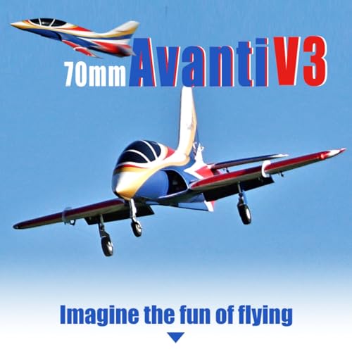 2026 Fms Rc Jets 70mm Viper V2 EDF Navy Blue rc Airplanes for Adults for Trainer for Beginners 6 CH Remote Control Planes PNP (NO Control Battery Charger)