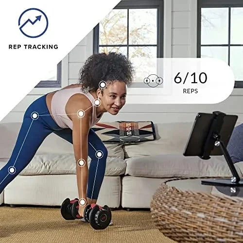 2026 NewBowflex SelectTech 552 Adjustable Dumbbells (pair), 2.3–23.8 kg, space-saving home fitness equipment