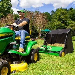 2026 NewJohn Deere 42″ trailed lawn sweeper, 24 cubic foot capacity, adjustable brushes