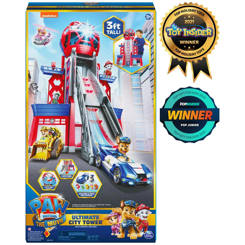2026 NewPAW Patrol. Transforming Ultimate City Movie Tower. for Ages 3 and up