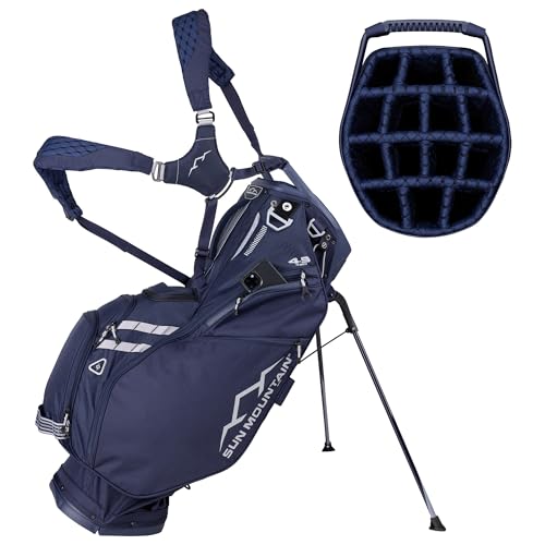 Sun Mountain 2026 4.5LS 14-Way VLO Bag - Prime Organization with Our 14 Way Golf Stand Bag - Lightweight Golf Club Bag with Full-Length Pockets and Adjustable Straps for Enhanced Carry