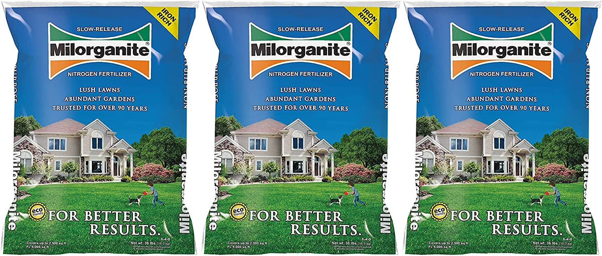 2026 NewMILORGANITE Organic Nitrogen Fertilizer, 32 lb