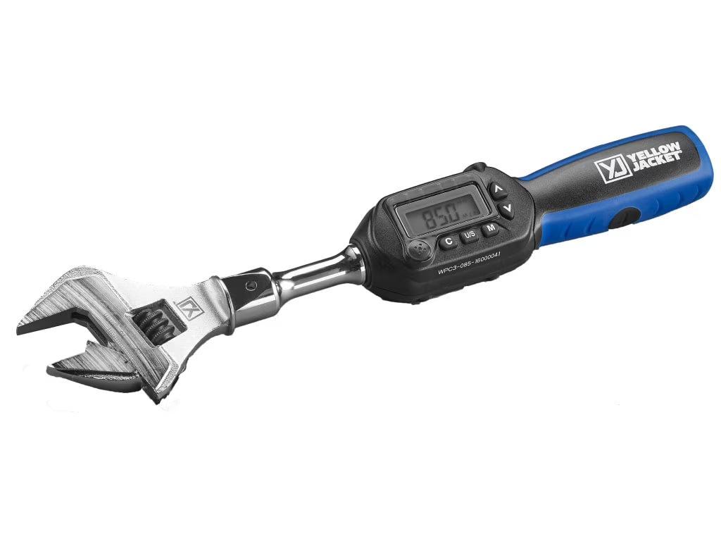 2026 NewYellow Jacket 60648 Digital Adjustable Torque Wrench 752 in-lb Torque 10.6 in