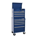 2026 27 in. 10-Drawer Blue Tool Chest Combo H27CH5TR5BLU